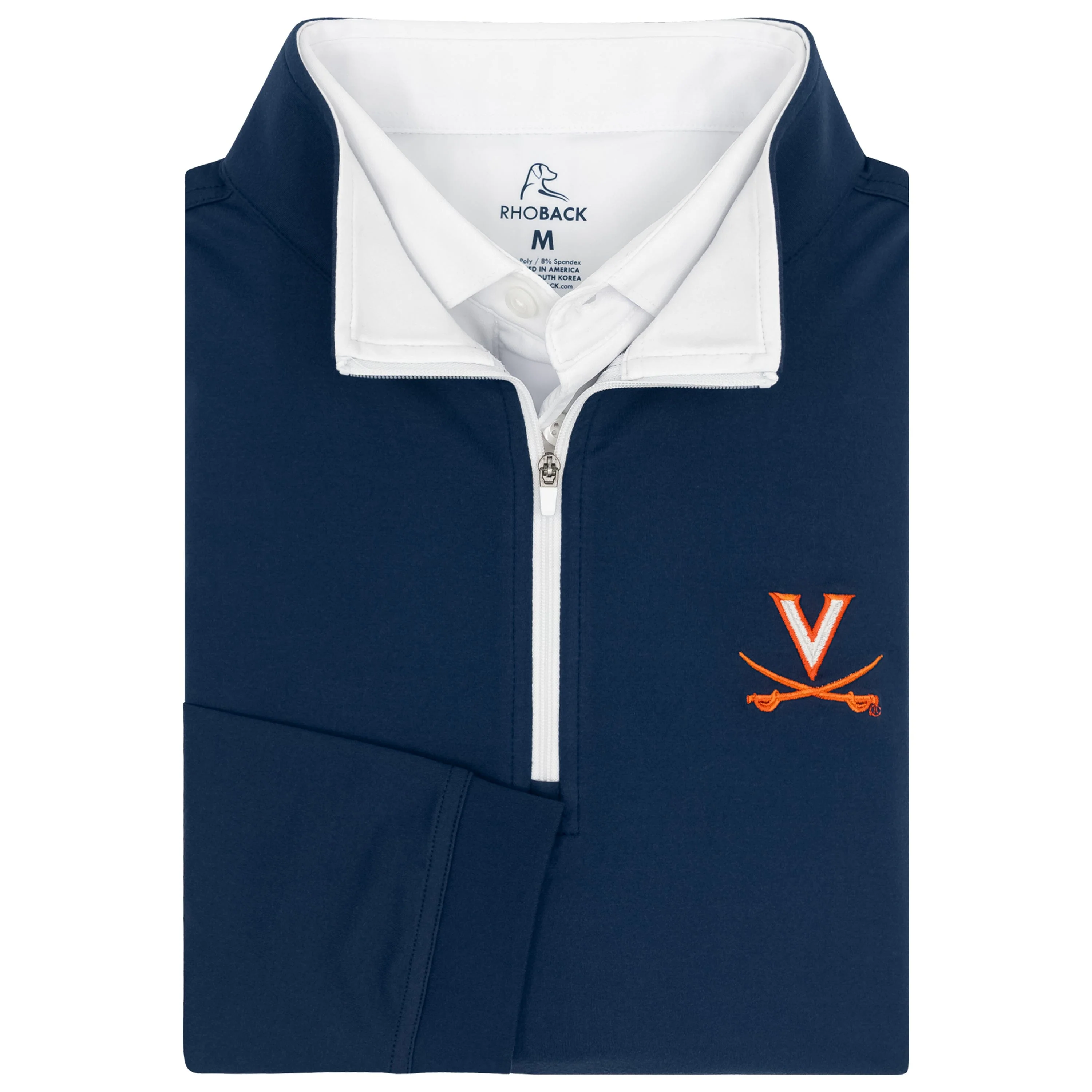 Solid Collegiate Q-Zip - UVA
