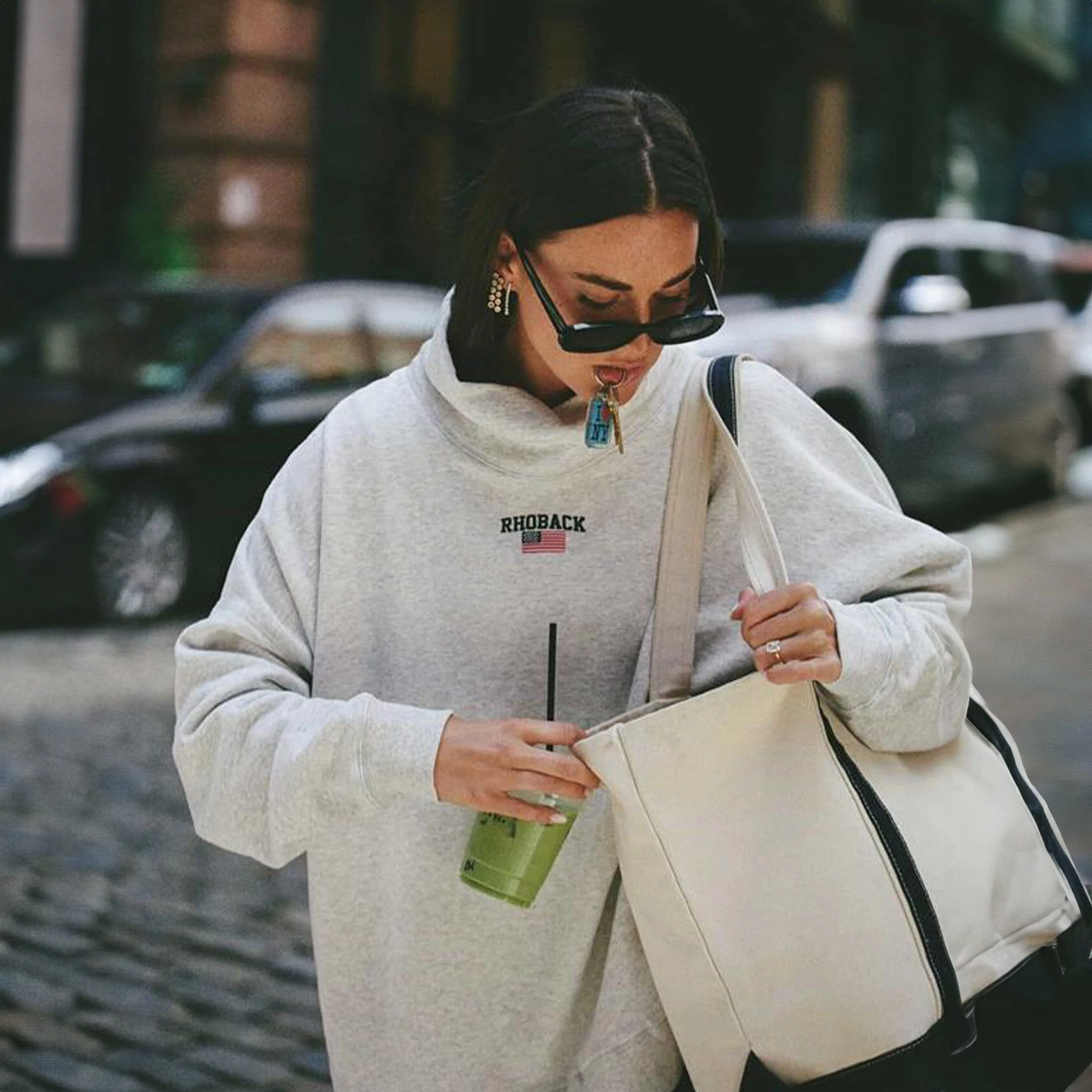 Bedford Oversized Mockneck