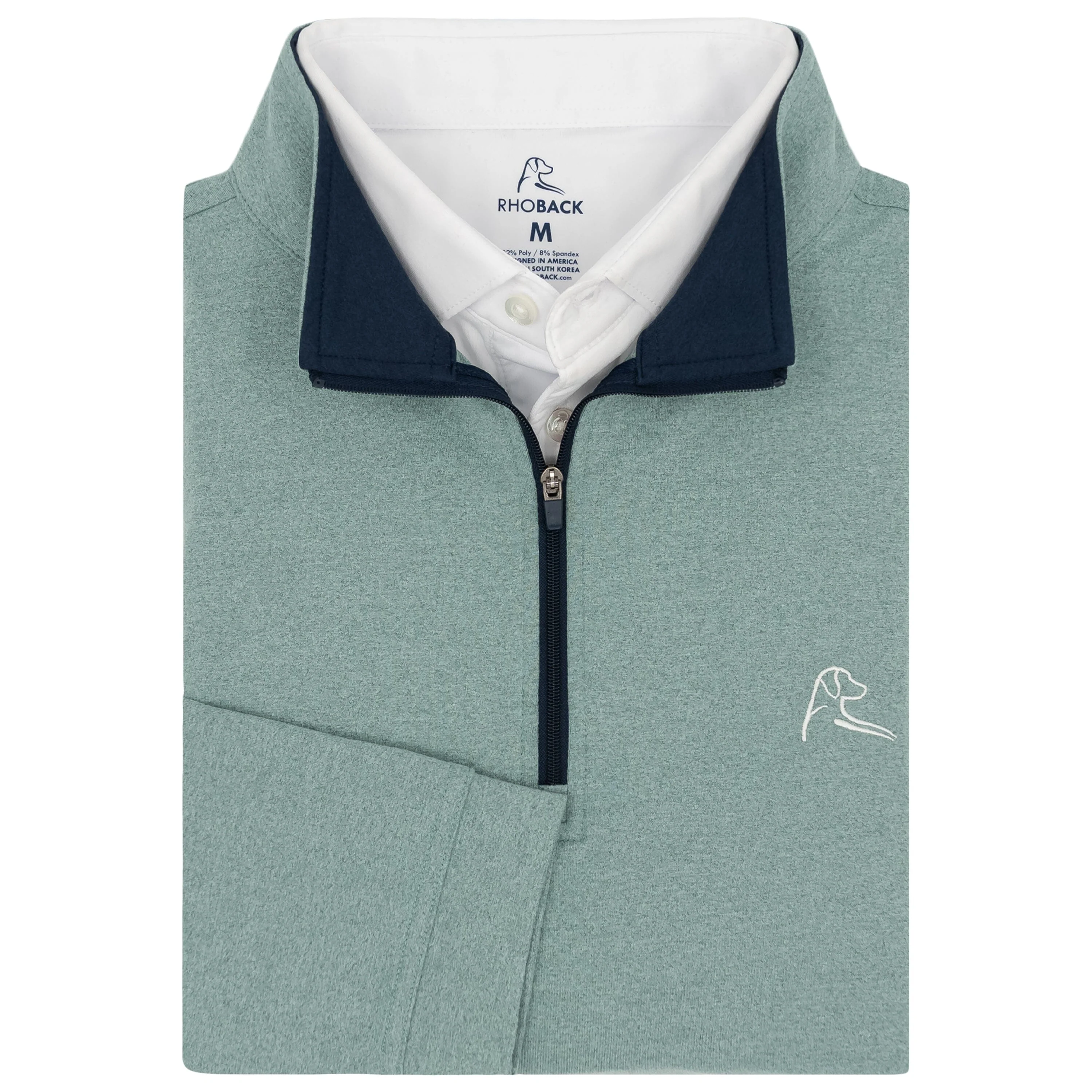 Heather Performance Q-Zip