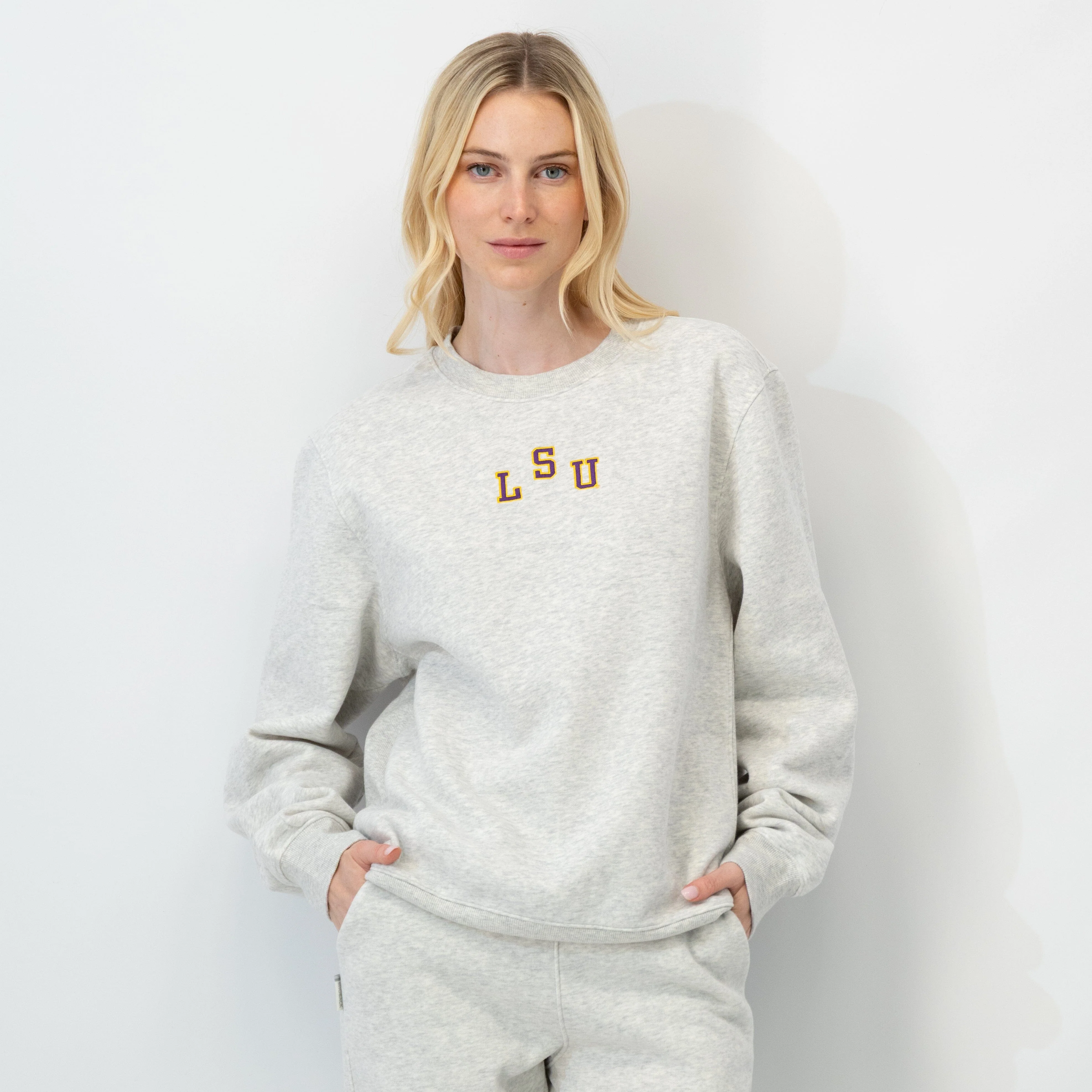 Ready Collegiate Crewneck - LSU